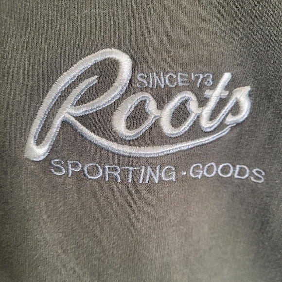 👕🌶 Vintage Roots "Logo" Quarter Zip Pullover Sweatshirt Brand New Without Tags - Picture 3 of 7